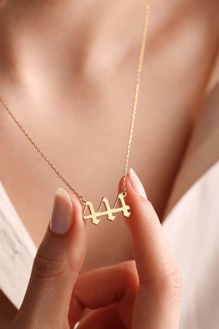 The Angel Number Necklace - Jewelled Me