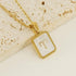 Zodiac Hollowed Shell Necklace - Jewelled Me