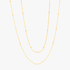 Vermeil Sphere Chain Necklace - Jewelled Me