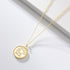 Zodiac Vermeil Coin Pendant - Jewelled Me