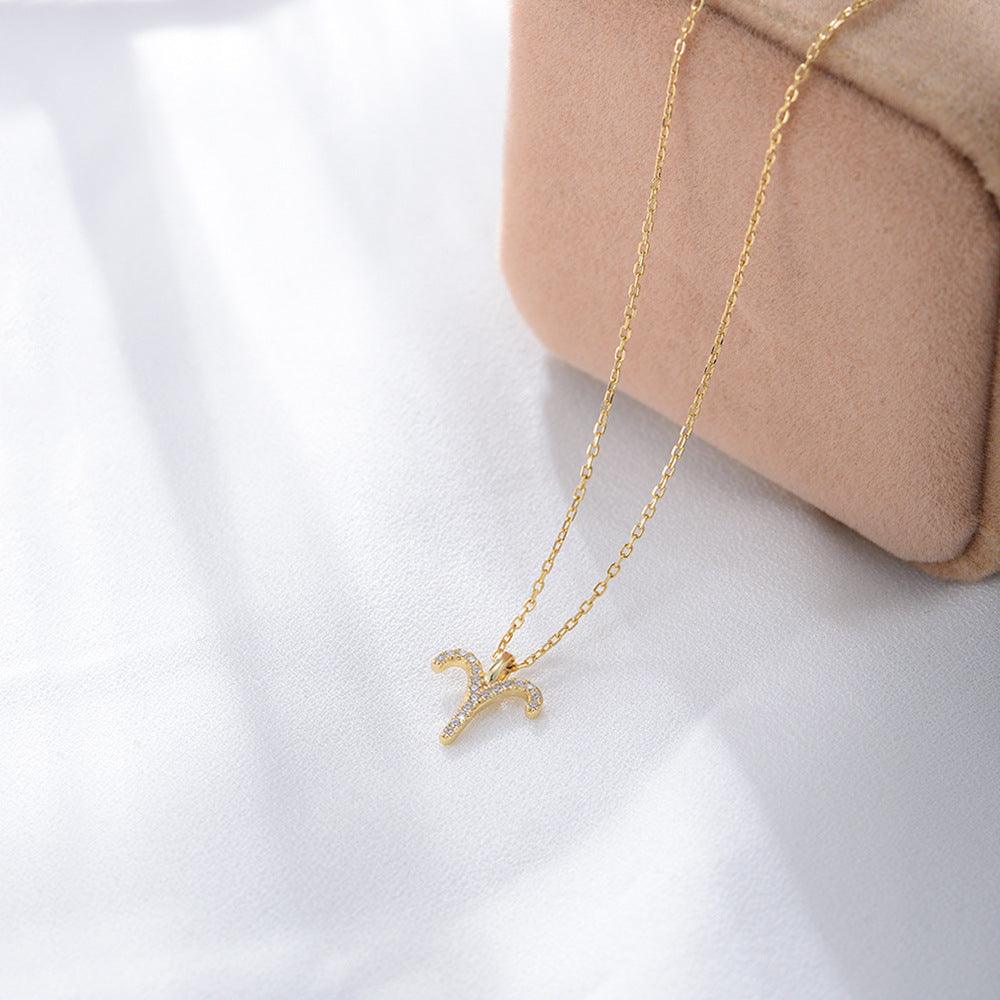 ICED Zodiac Symbol Necklace - Jewelled Me