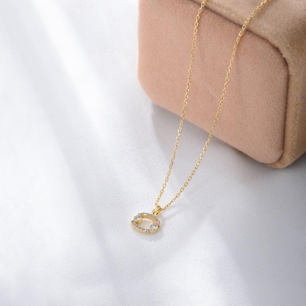 ICED Zodiac Symbol Necklace - Jewelled Me