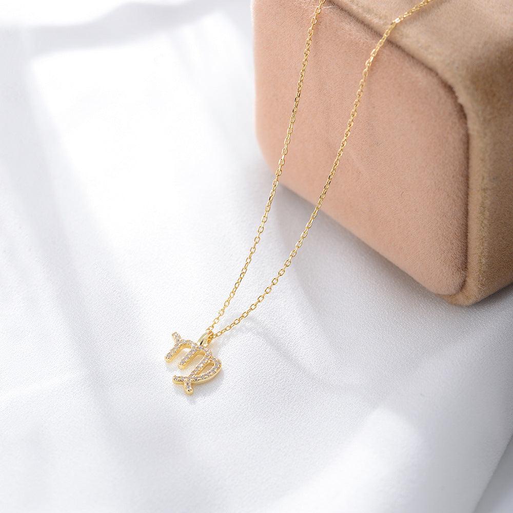 ICED Zodiac Symbol Necklace - Jewelled Me