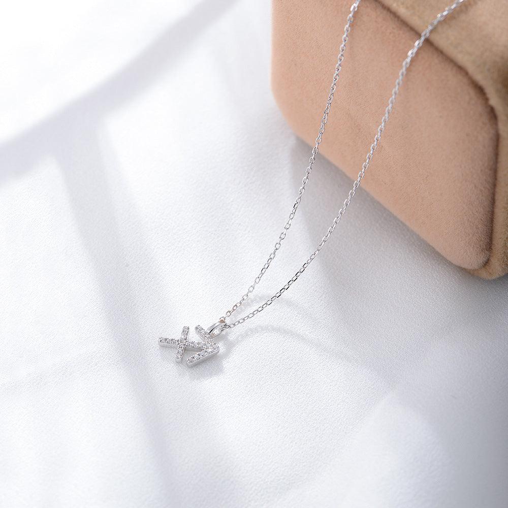 ICED Zodiac Symbol Necklace - Jewelled Me