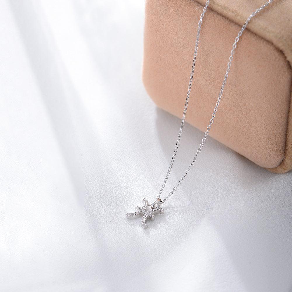 ICED Zodiac Symbol Necklace - Jewelled Me