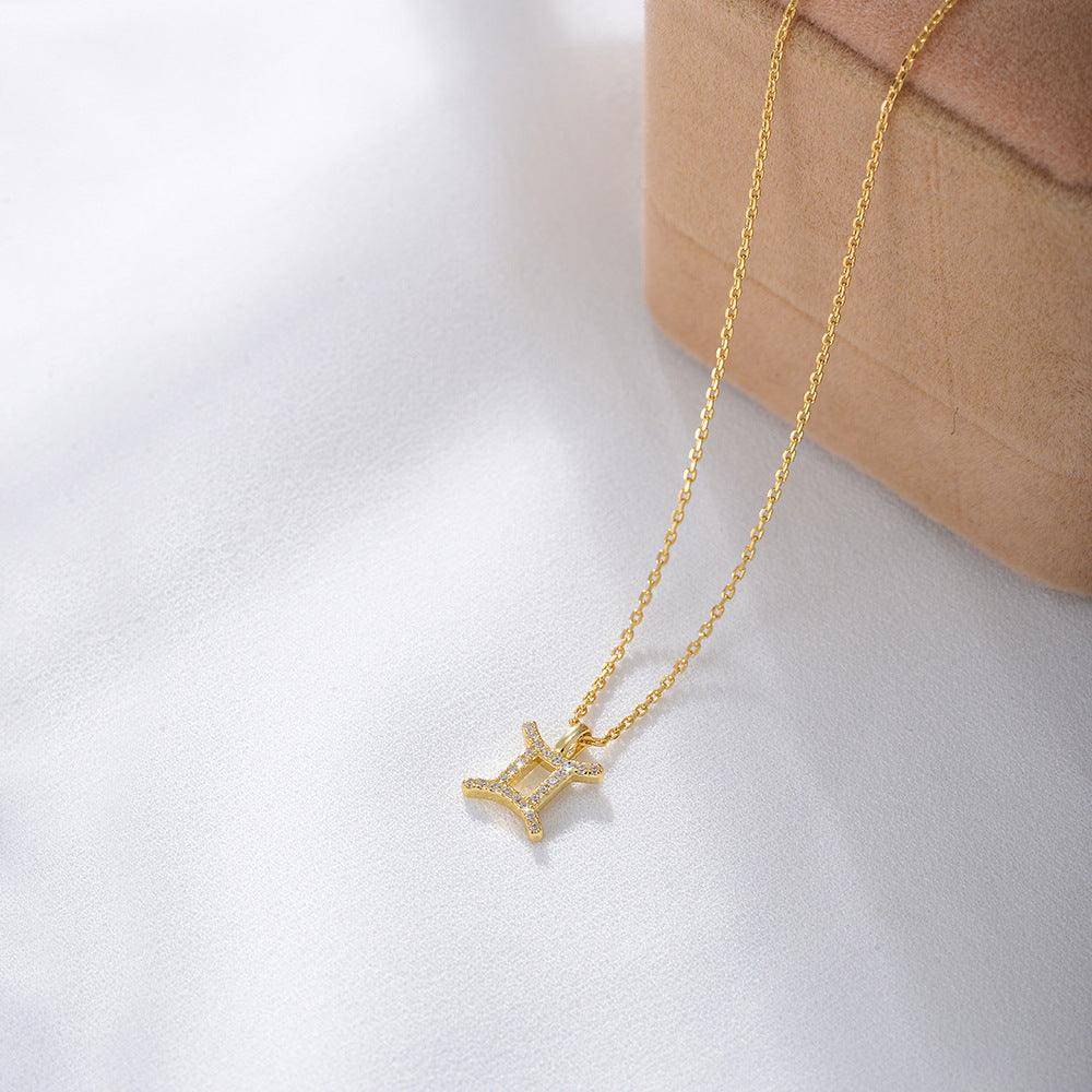 ICED Zodiac Symbol Necklace - Jewelled Me