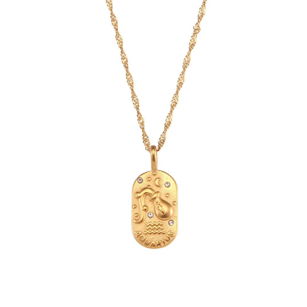 Sacred Tarot Zodiac Pendant - Jewelled Me