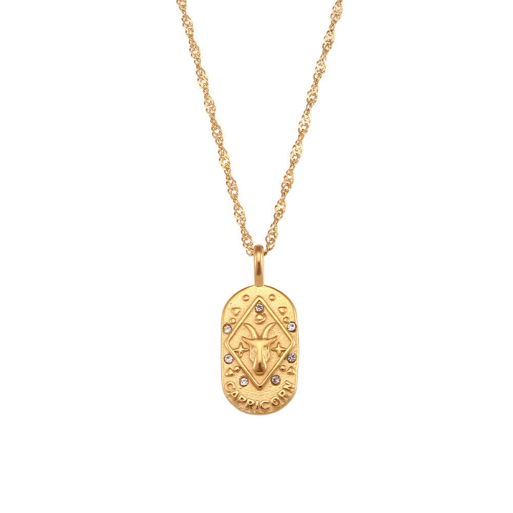 Sacred Tarot Zodiac Pendant - Jewelled Me