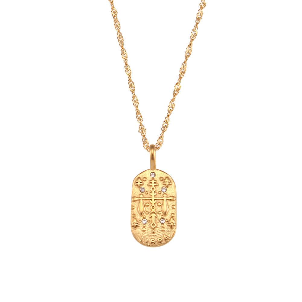 Sacred Tarot Zodiac Pendant - Jewelled Me