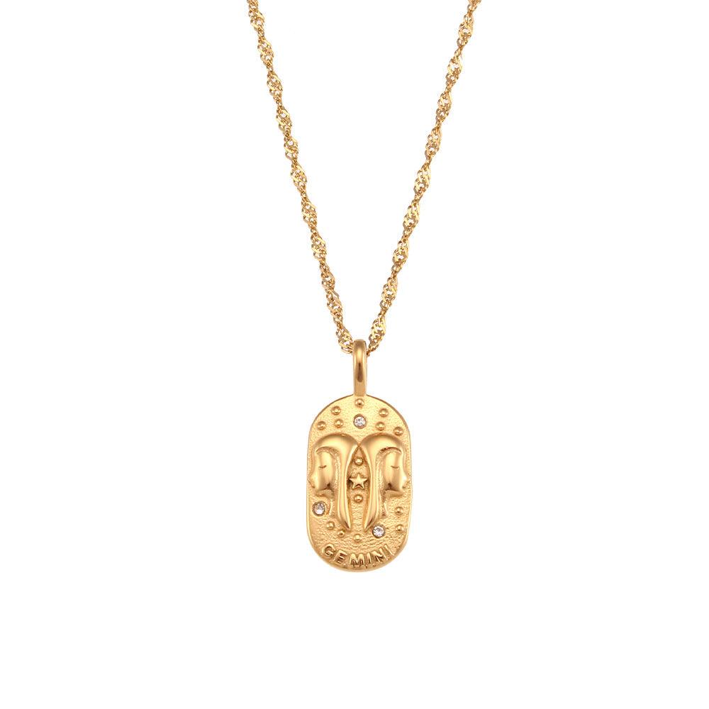 Sacred Tarot Zodiac Pendant - Jewelled Me