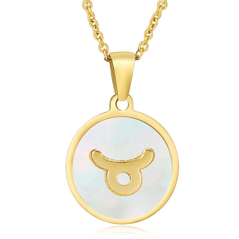 Cute Star Shell Zodiac Necklace - Jewelled Me