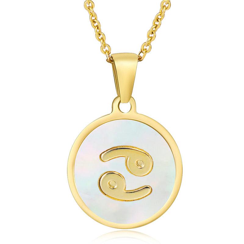 Cute Star Shell Zodiac Necklace - Jewelled Me
