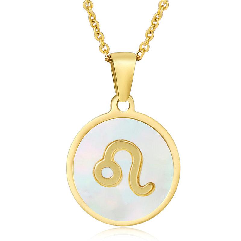Cute Star Shell Zodiac Necklace - Jewelled Me