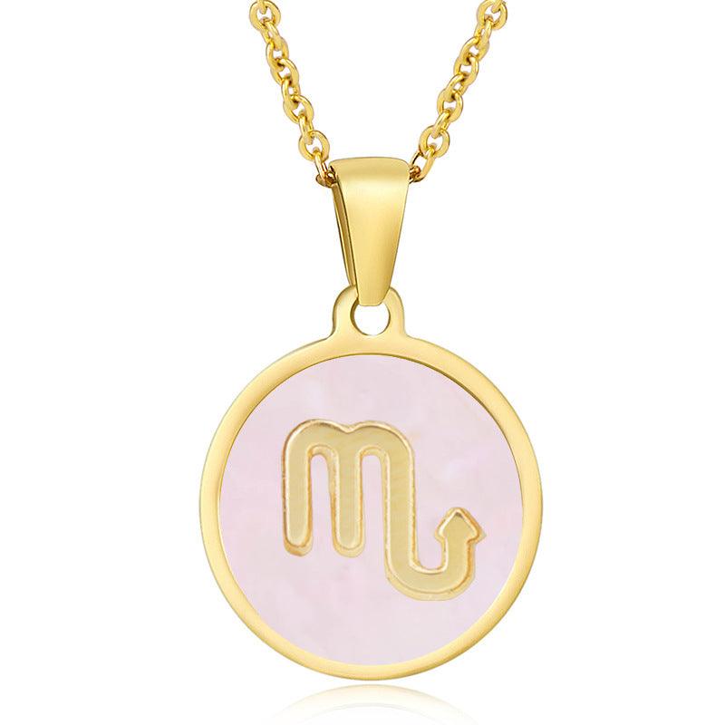 Cute Star Shell Zodiac Necklace - Jewelled Me