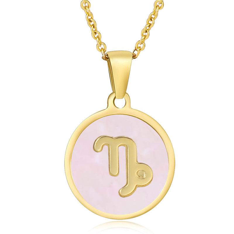 Cute Star Shell Zodiac Necklace - Jewelled Me