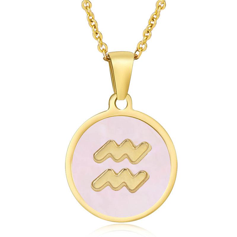 Cute Star Shell Zodiac Necklace - Jewelled Me