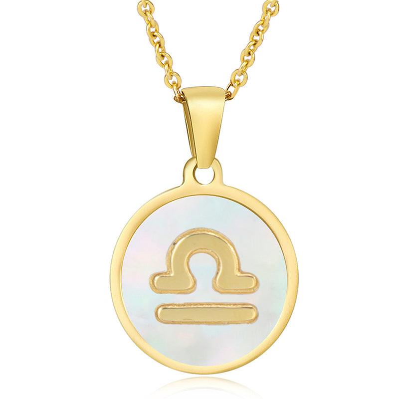Cute Star Shell Zodiac Necklace - Jewelled Me
