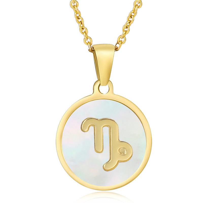 Cute Star Shell Zodiac Necklace - Jewelled Me