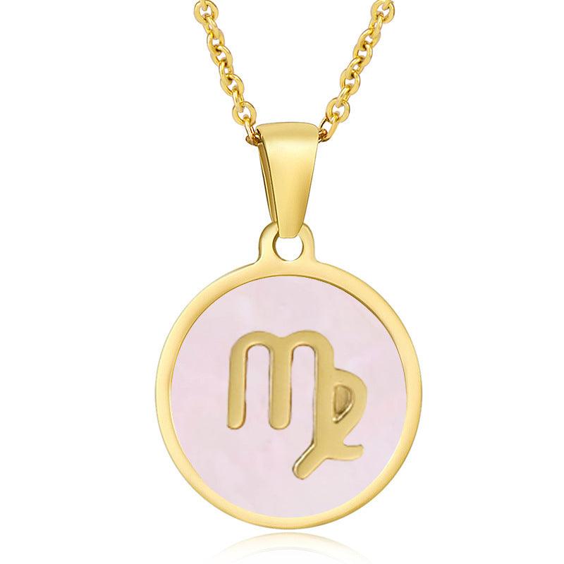 Cute Star Shell Zodiac Necklace - Jewelled Me