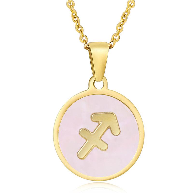 Cute Star Shell Zodiac Necklace - Jewelled Me