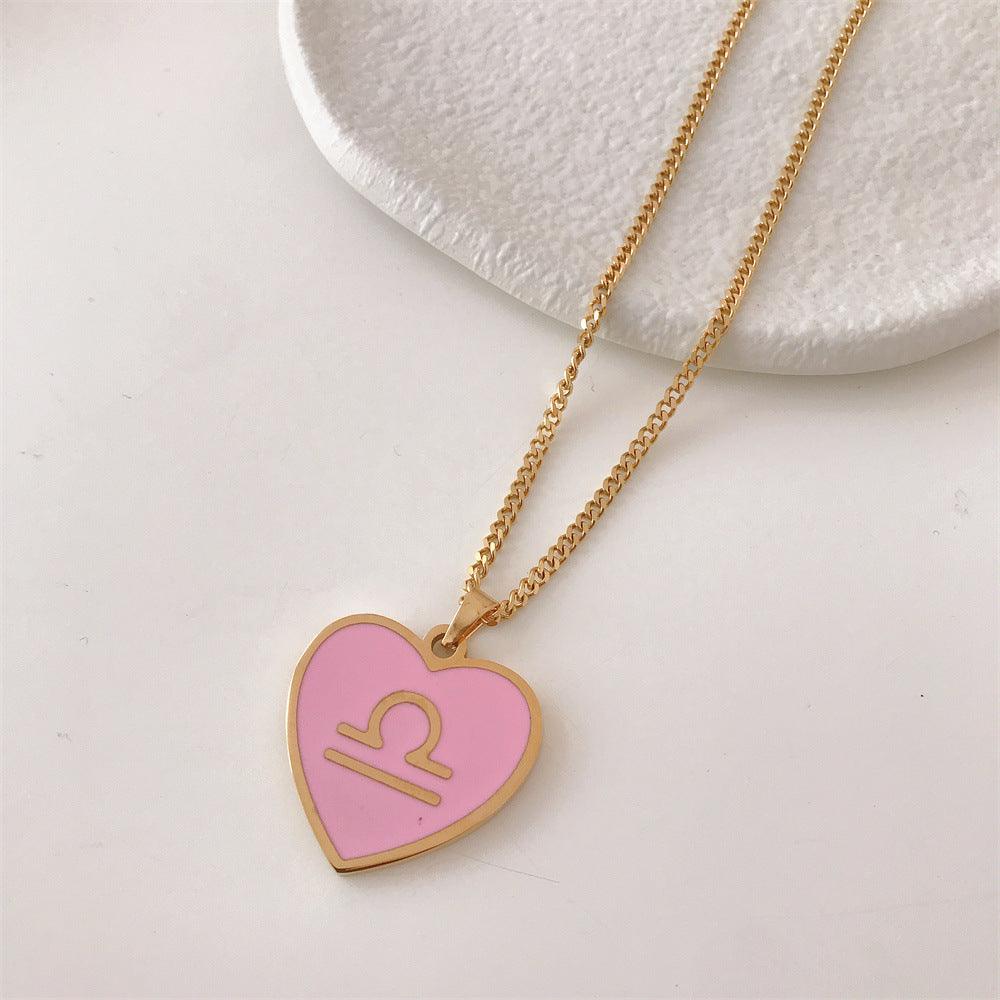 Coloured Zodiac Necklace - Jewelled Me