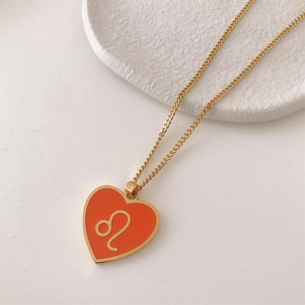 Coloured Zodiac Necklace - Jewelled Me