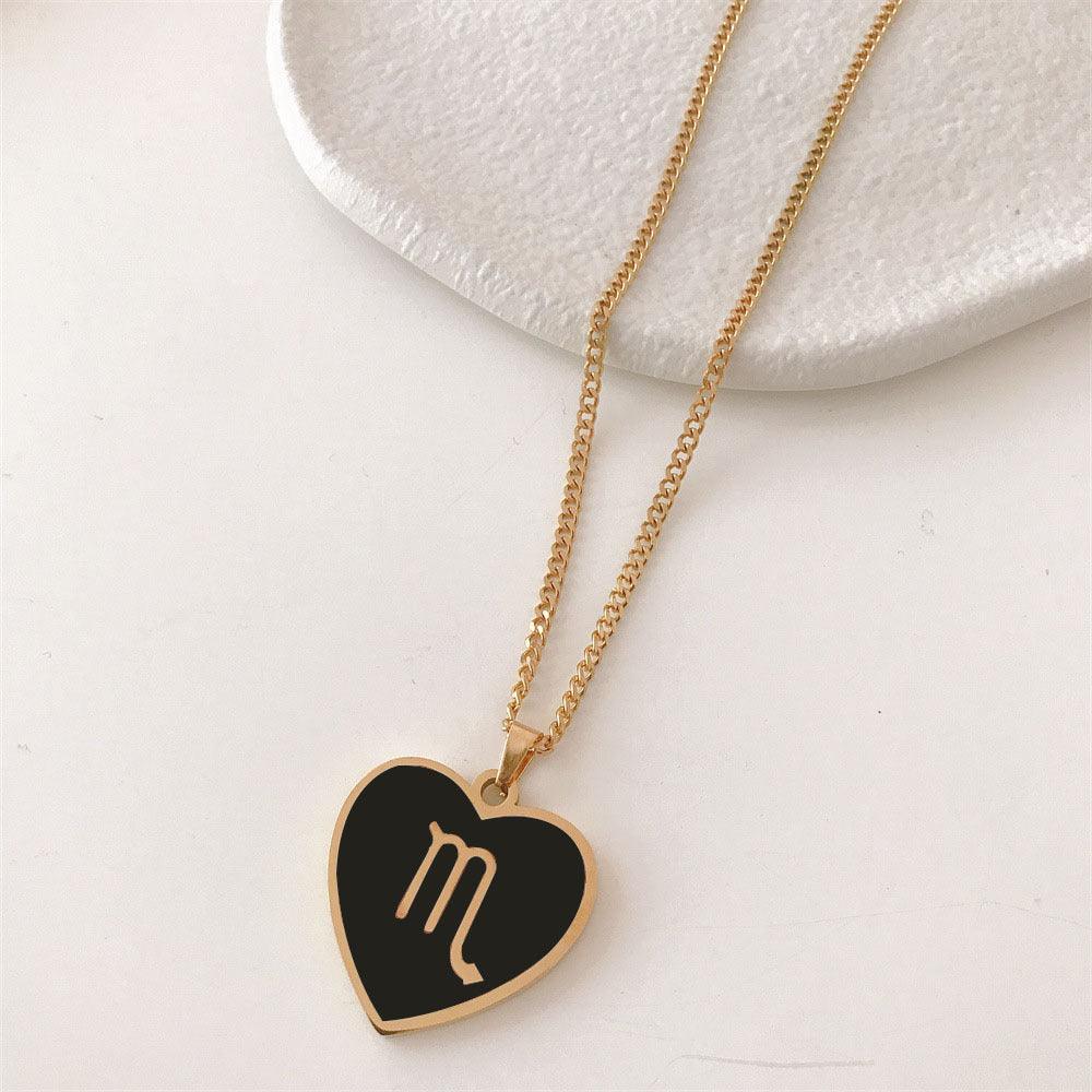 Coloured Zodiac Necklace - Jewelled Me