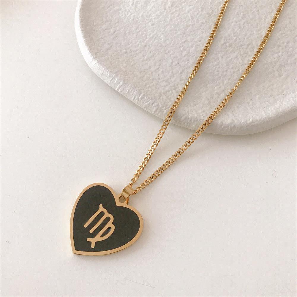 Coloured Zodiac Necklace - Jewelled Me