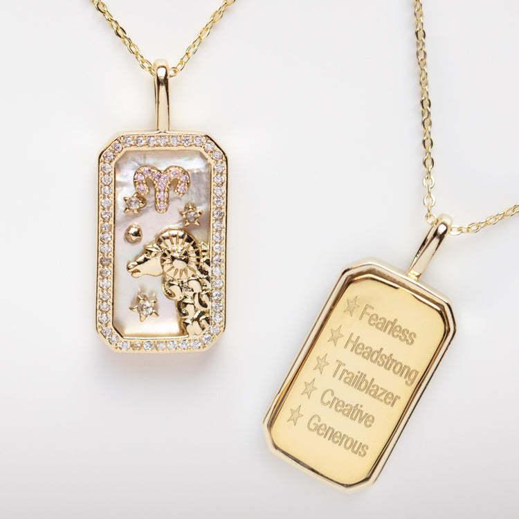 Venerated Jewelled Zodiac Pendant - Jewelled Me