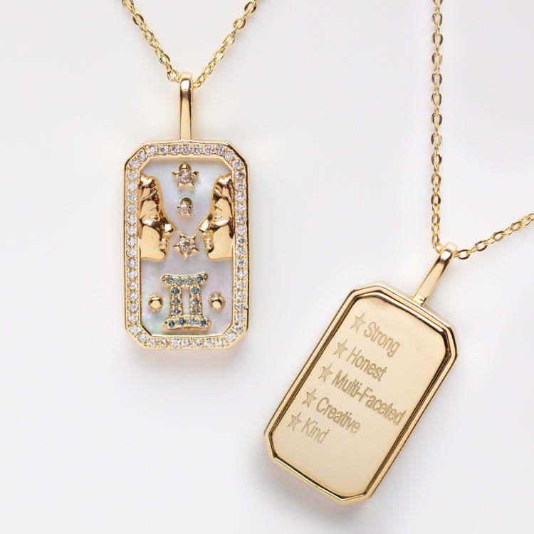 Venerated Jewelled Zodiac Pendant - Jewelled Me