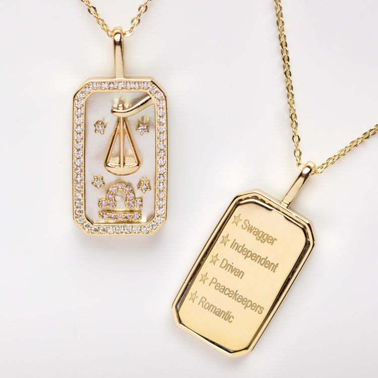 Venerated Jewelled Zodiac Pendant - Jewelled Me