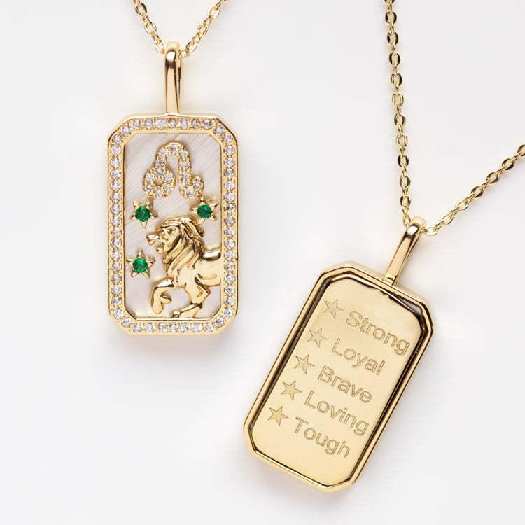 Venerated Jewelled Zodiac Pendant - Jewelled Me