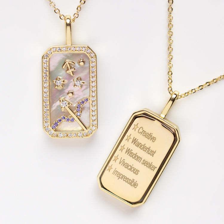Venerated Jewelled Zodiac Pendant - Jewelled Me