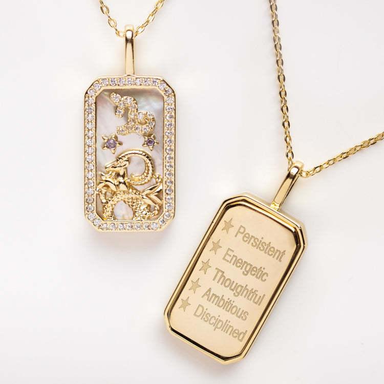 Venerated Jewelled Zodiac Pendant - Jewelled Me