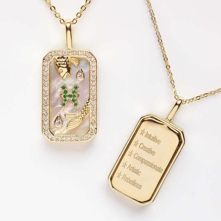 Venerated Jewelled Zodiac Pendant - Jewelled Me