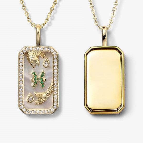 Venerated Jewelled Zodiac Pendant - Jewelled Me