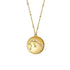 Geometric Disc Star Sign Necklace - Jewelled Me