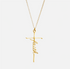 Customised Cross Necklace - Jewelled Me