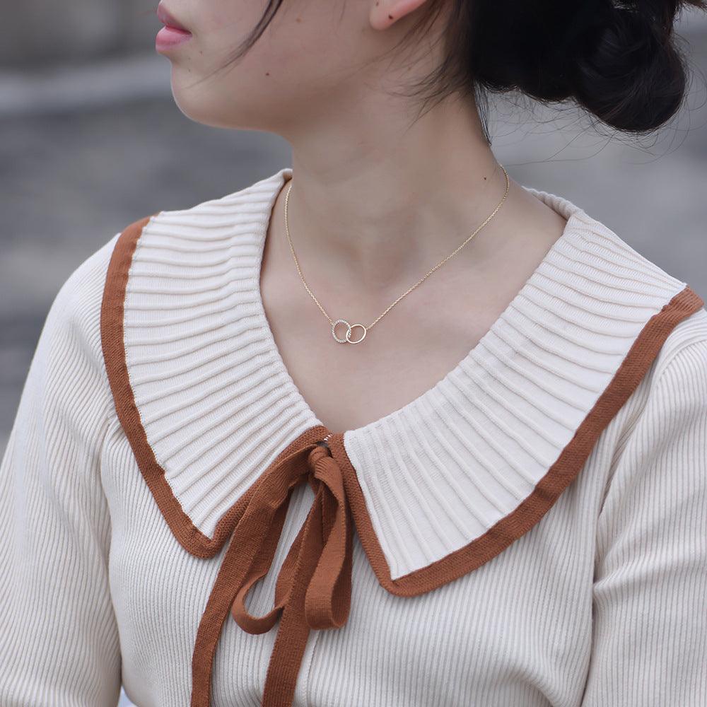 Forever Linked Jewelled Necklace - Jewelled Me
