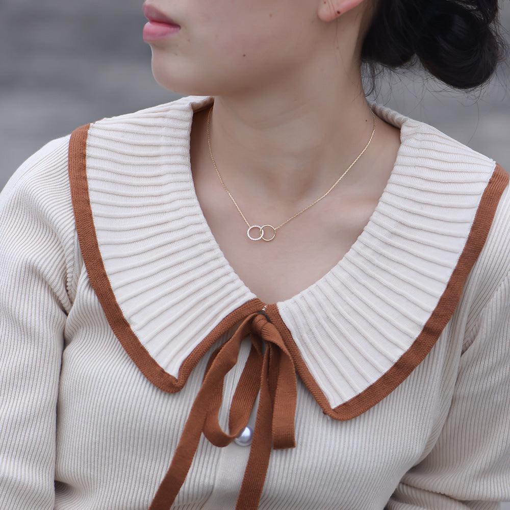 Forever Linked Jewelled Necklace - Jewelled Me
