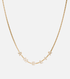 Custom Name Studded Pearl Necklace - Jewelled Me