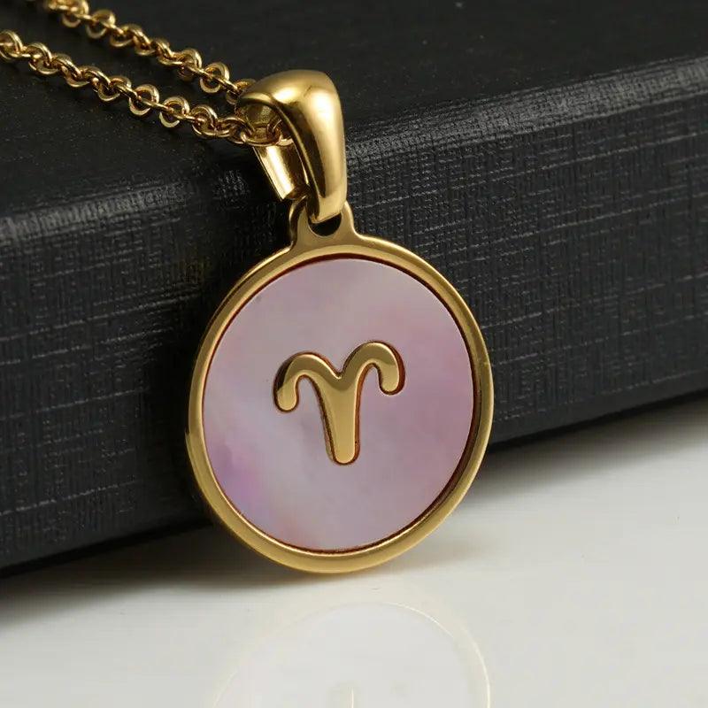 Cute Star Shell Zodiac Necklace - Jewelled Me