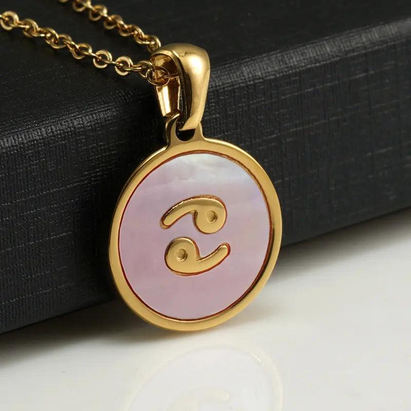 Cute Star Shell Zodiac Necklace - Jewelled Me