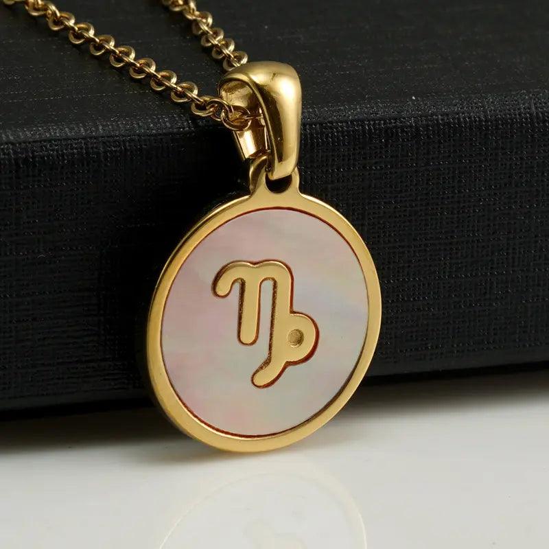Cute Star Shell Zodiac Necklace - Jewelled Me