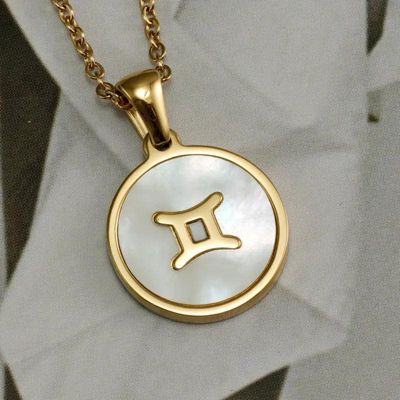 Cute Star Shell Zodiac Necklace - Jewelled Me