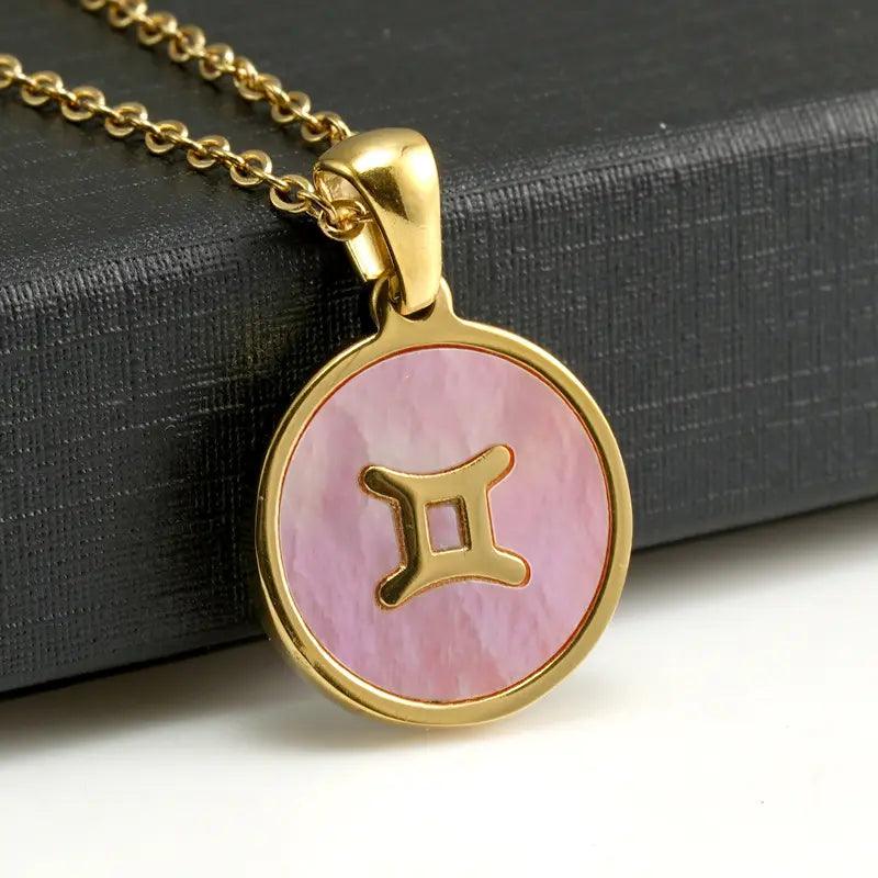 Cute Star Shell Zodiac Necklace - Jewelled Me
