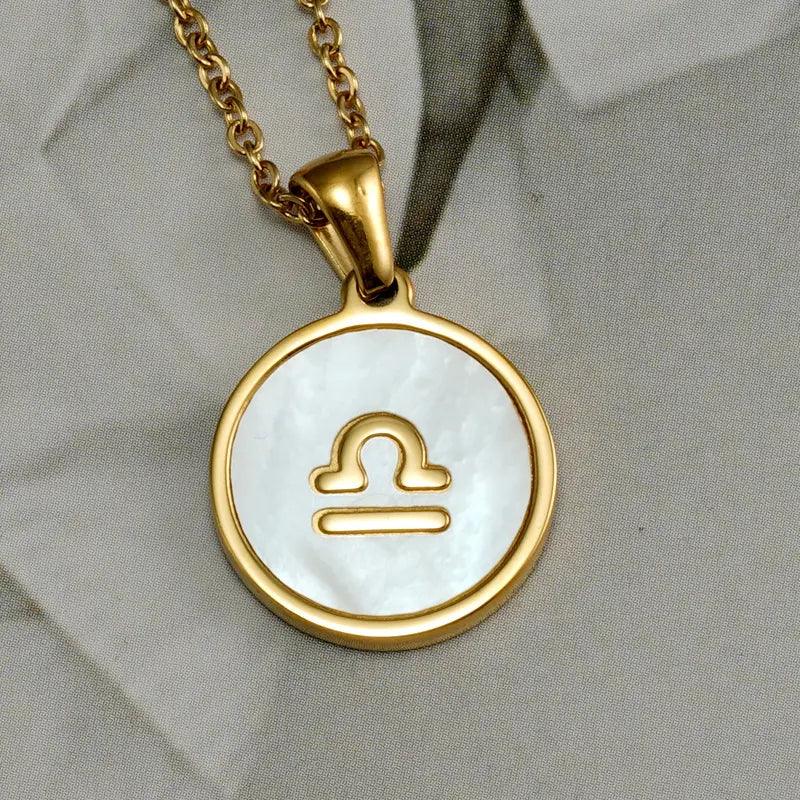 Cute Star Shell Zodiac Necklace - Jewelled Me