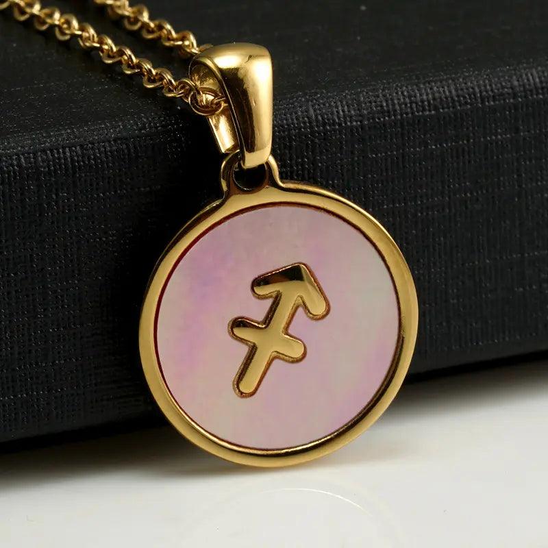 Cute Star Shell Zodiac Necklace - Jewelled Me