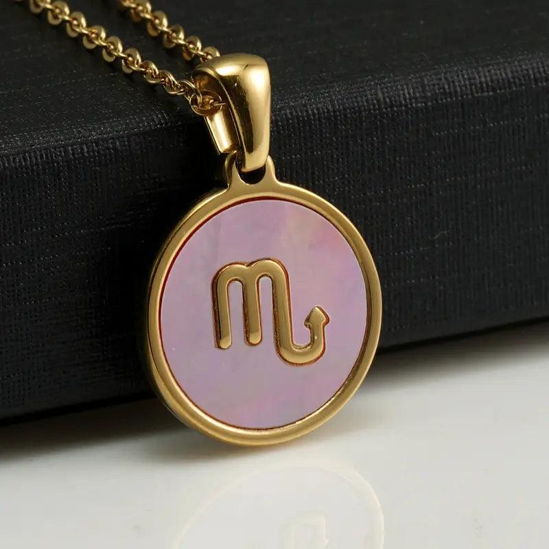 Cute Star Shell Zodiac Necklace - Jewelled Me