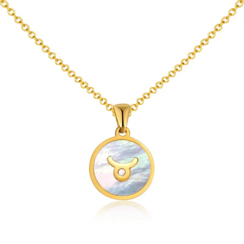 Cute Star Shell Zodiac Necklace - Jewelled Me